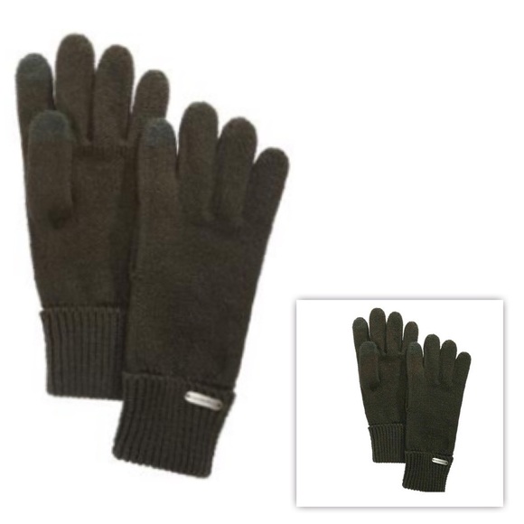 2 set of Steve Madden Solid Boyfriend Touch Gloves Green - Picture 1 of 7